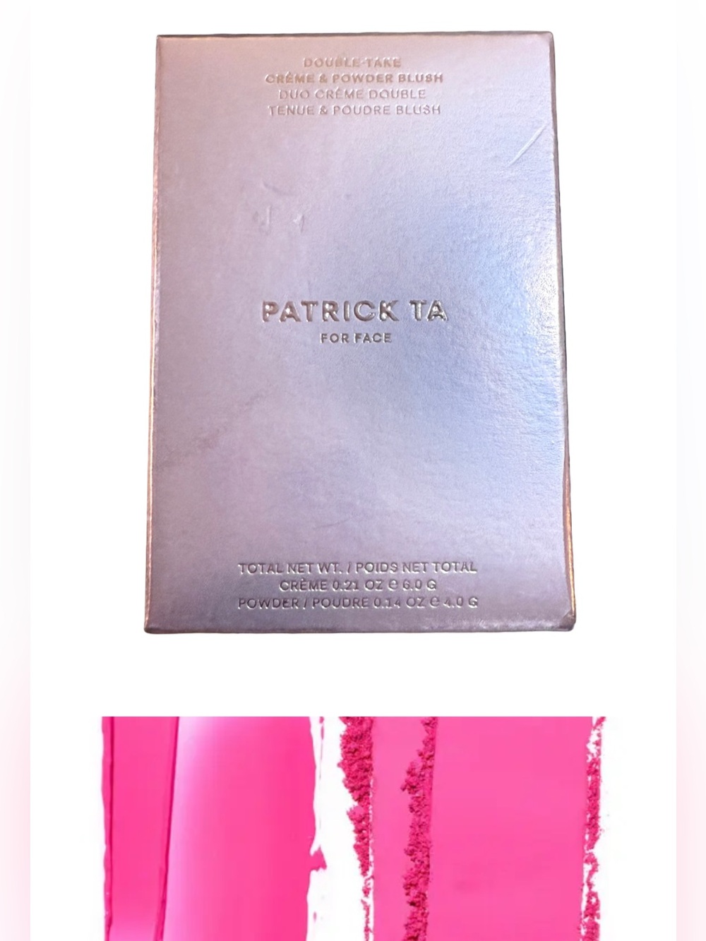 Patrick TA Major Headlines Double-Take Crème Powder Blush She's Giving Full BNIB